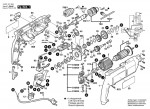 Bosch 0 603 161 970 Csb 650-2 Rp Percussion Drill 230 V / Eu Spare Parts